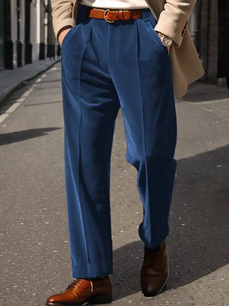 Velvet Suit Trousers