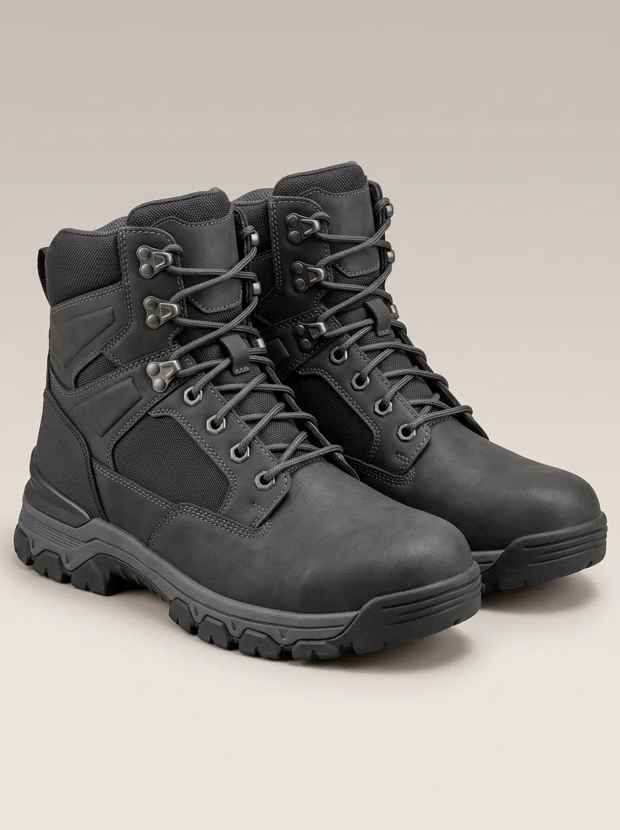 Men's Leather Outdoor Work Boots