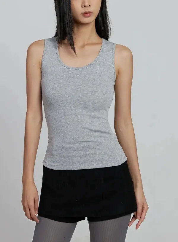 Classic U-Neck Tank Top
