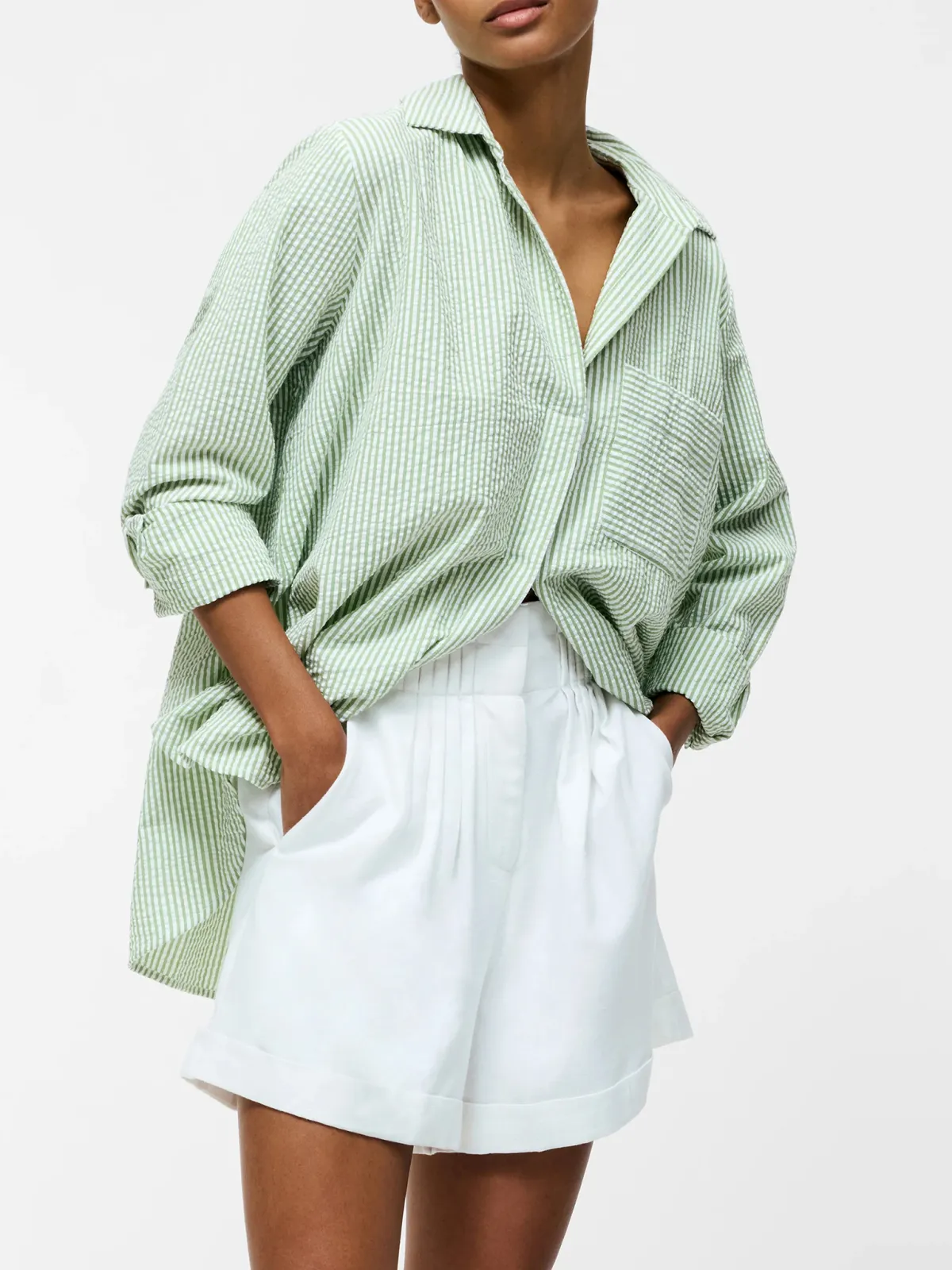 Breathable Linen Lounge Shorts