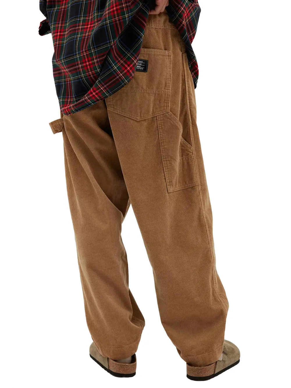 Structured Corduroy Utility Pocket Pants