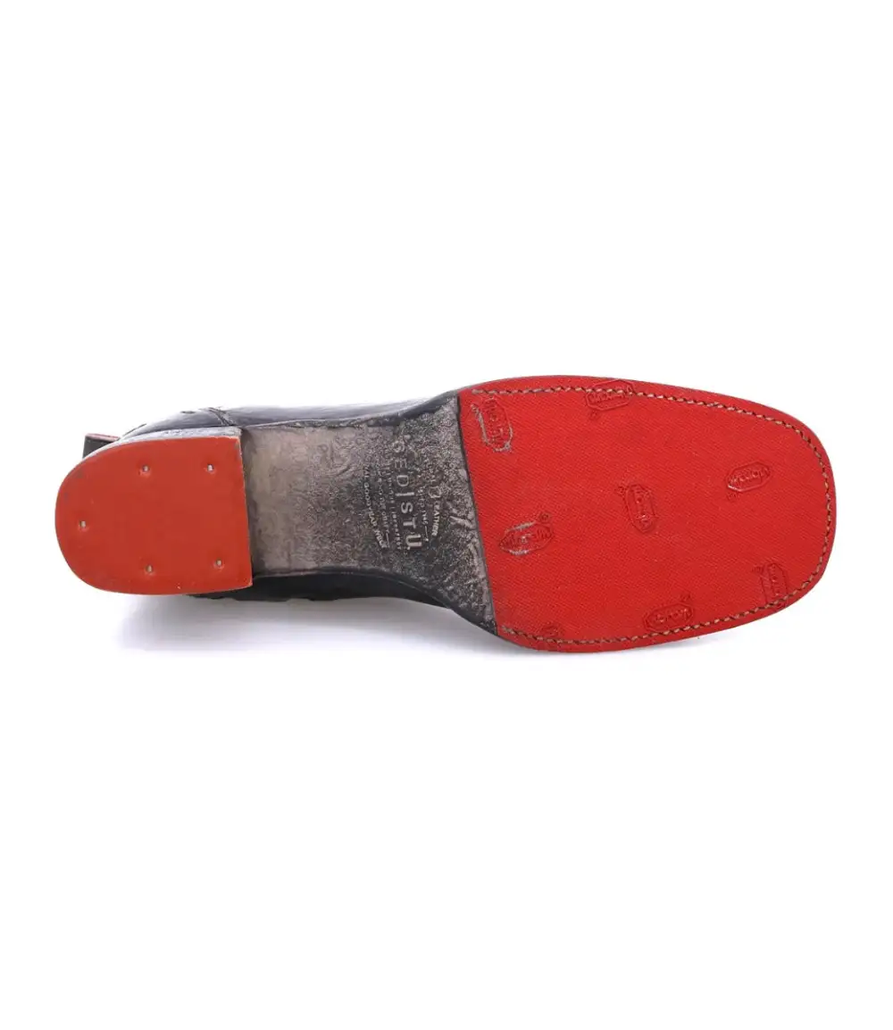 Square-Toe Distressed Everyday Boots