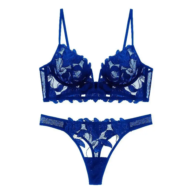 Decorative Embroidered Lingerie Set