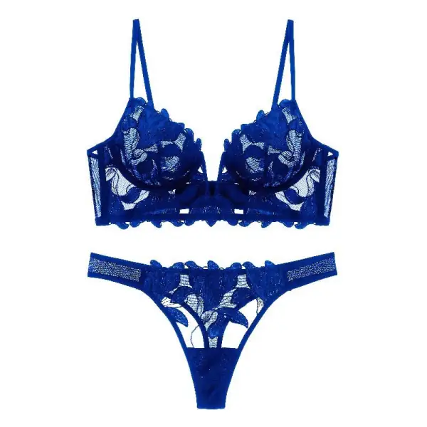 Decorative Embroidered Lingerie Set