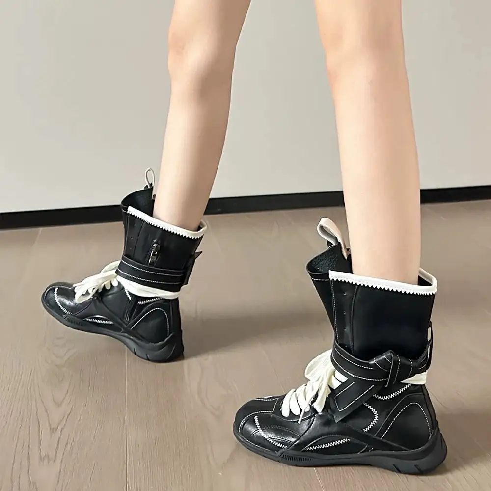 High Top Sneakers Boots Hybrid