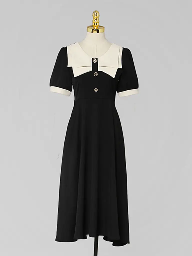 Bow Long Dress