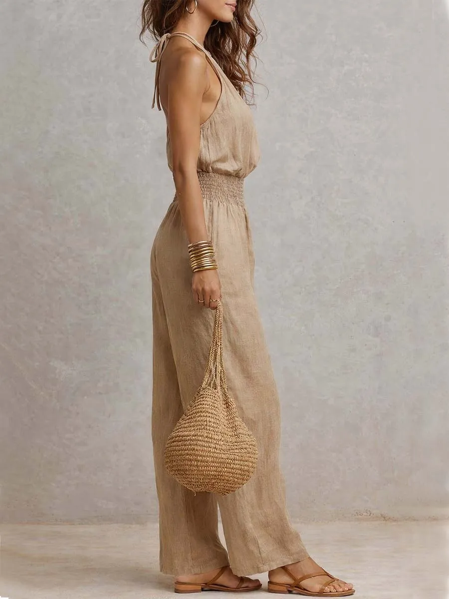 Relaxed Pocket Jumpsuit