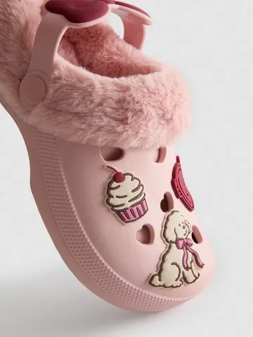 Charm Detail Clogs