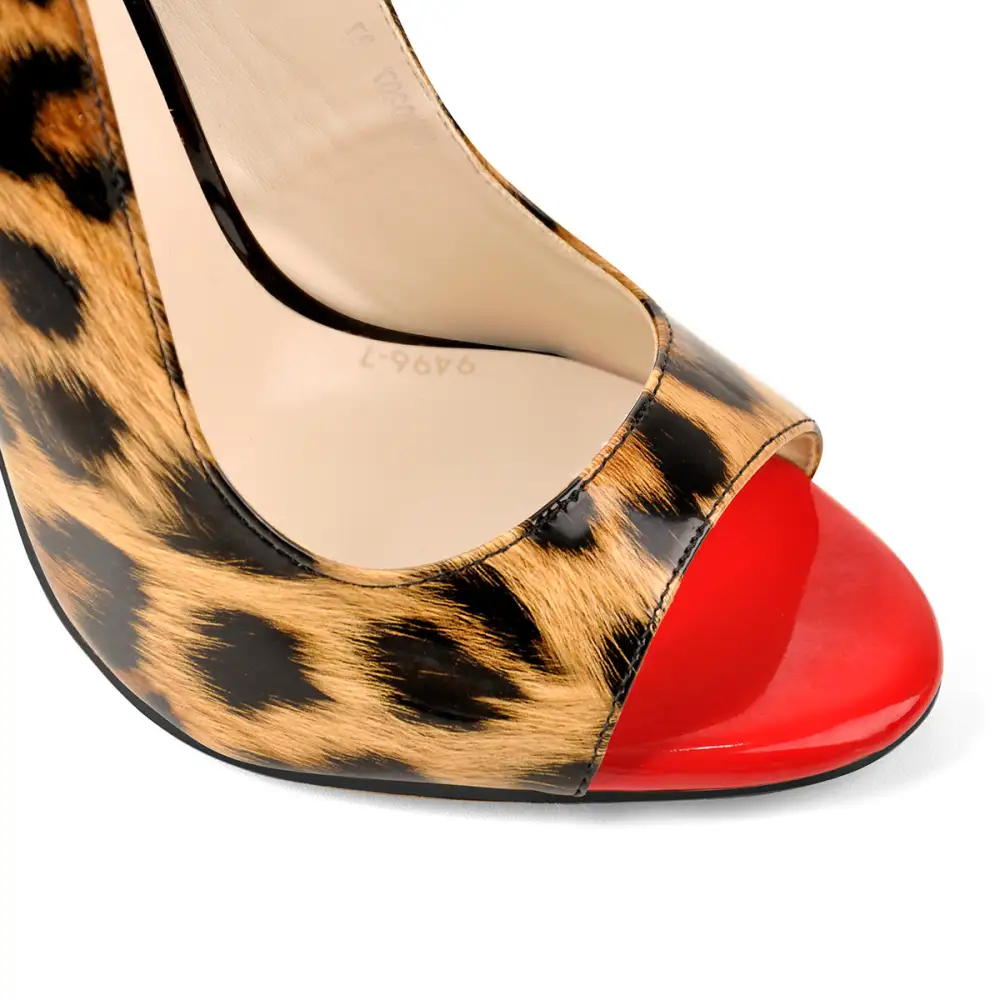 Open Toe High Heel Slingback Sandals