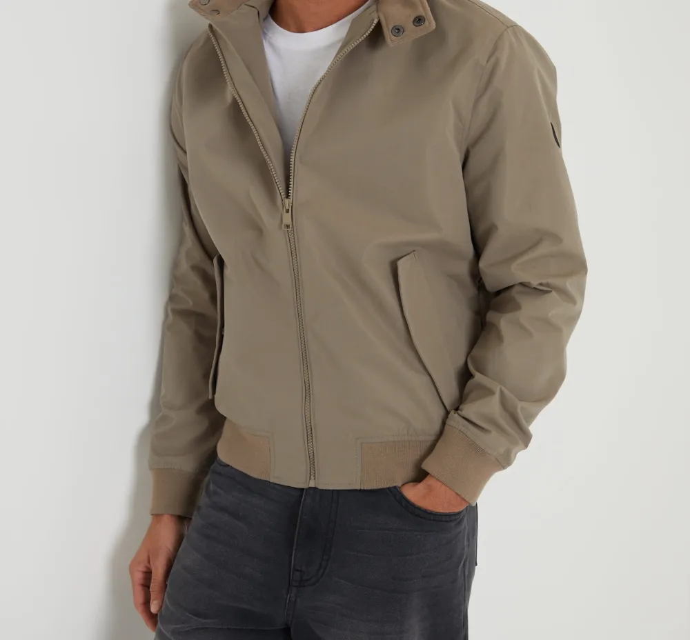 Men's Taupe Harrington Jacket