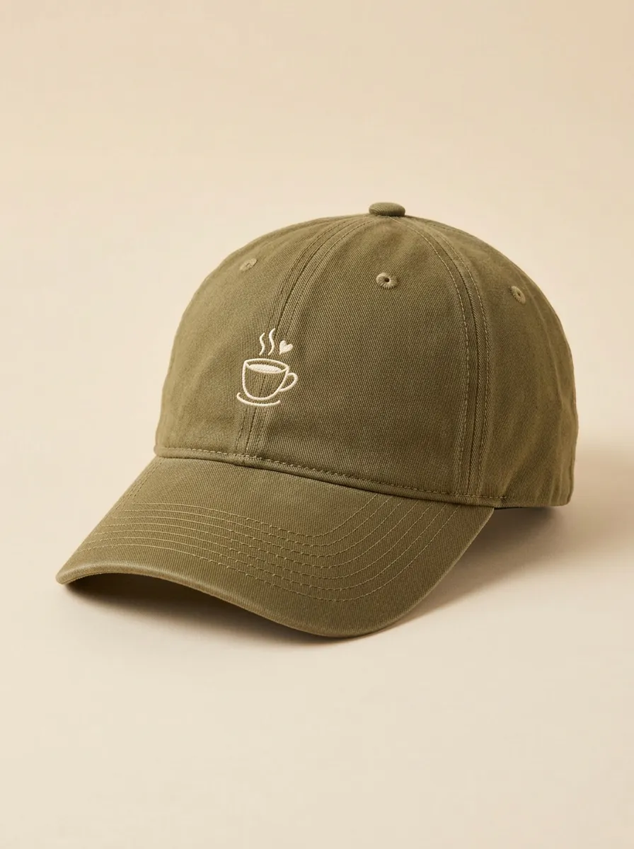 Versatile Coffee-Lover Embroidered Unisex Baseball Cap