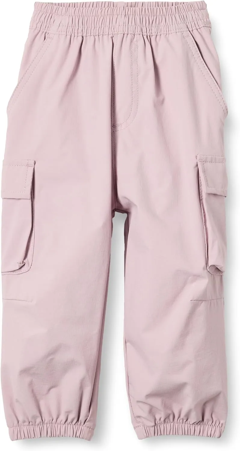 Amazon Essentials Unisex Kids and Toddlers' Cargo Parachute Pants, Joggers with Elastic Waist, Drawstring, Pull On