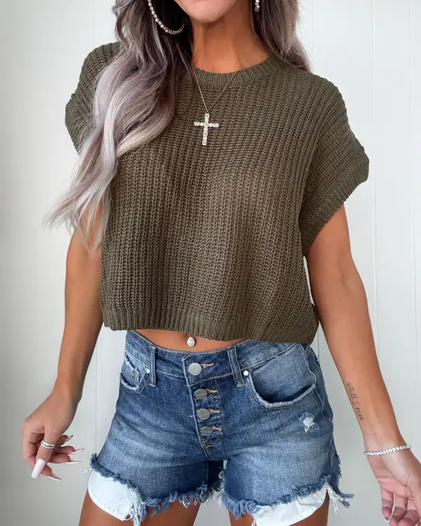 Refined Classic Knit Sweater