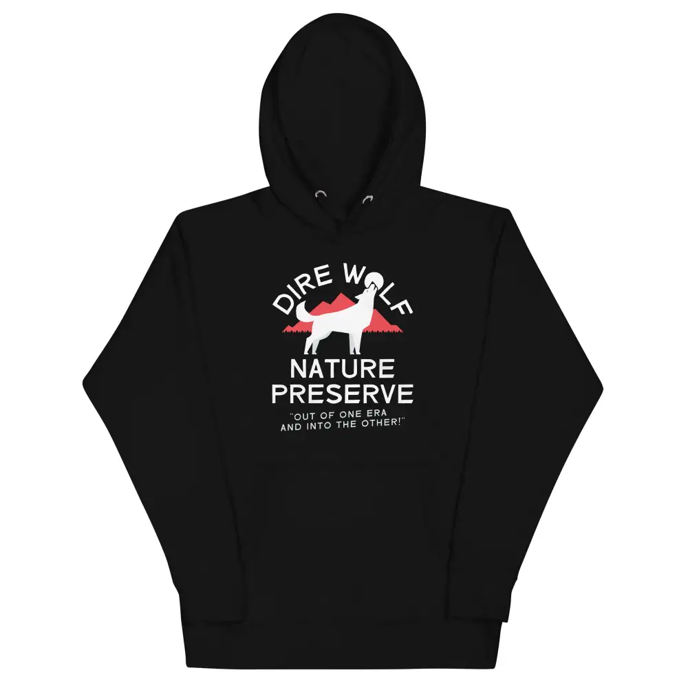 Dire Wolf Nature Preserve Unisex Comfort Hoodie