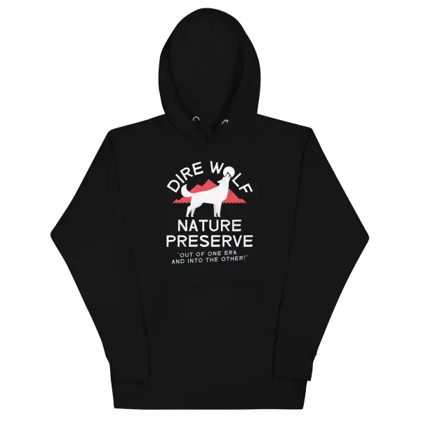 Dire Wolf Nature Preserve Unisex Comfort Hoodie