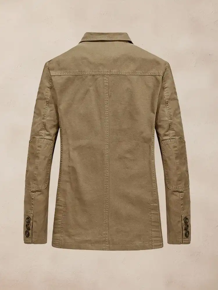 Performance Cotton Suit Jacket Coat