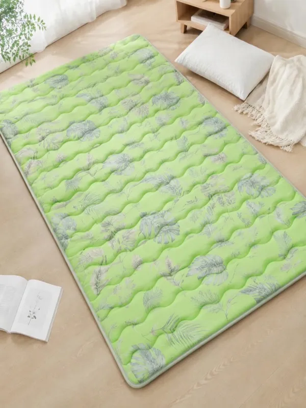 Tropical Botanical Leaf Print Cooling Mat