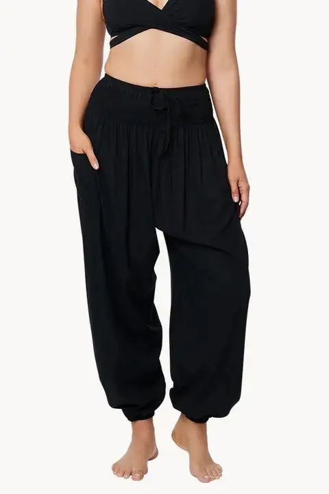 Lightweight Harem Cuff Pants