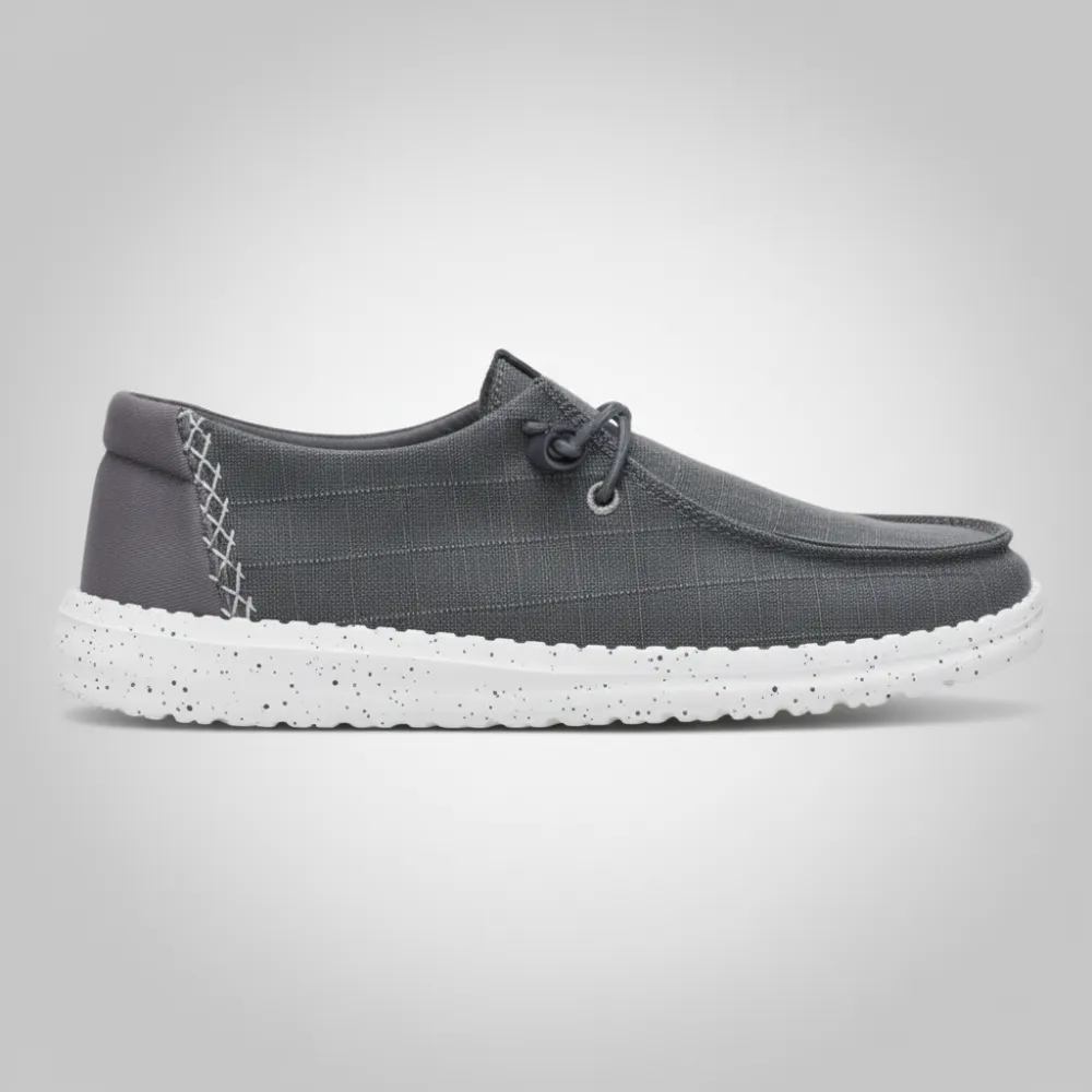 Wendy Chambray Grid Casual Shoe