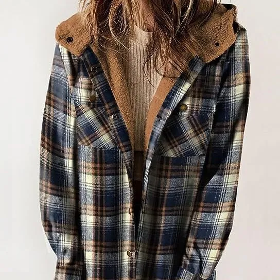 Hooded Wool-Blend Relaxed Outerwear Coat