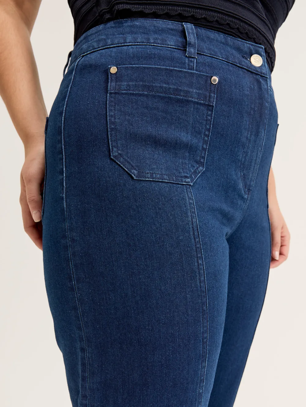 Casual Cropped Jeans