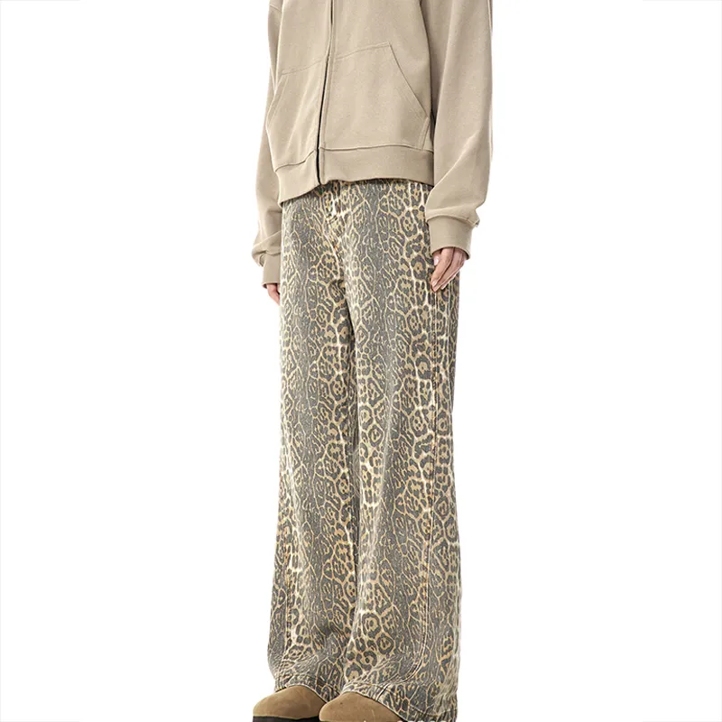 Streetwear Wide Leg Jeans