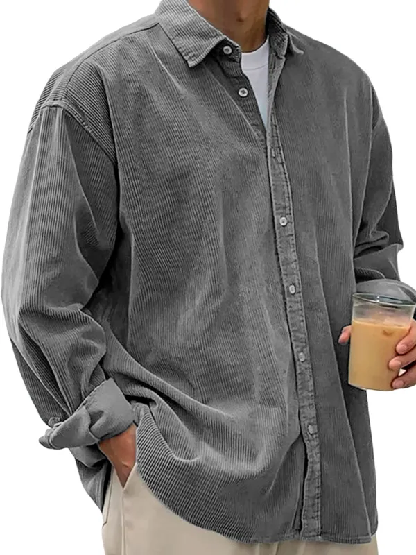Everyday Corduroy Long Sleeve Shirt