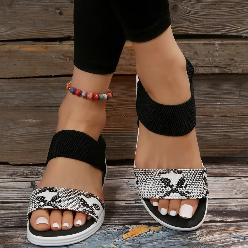 Classic Open-Toe Heeled Sandals