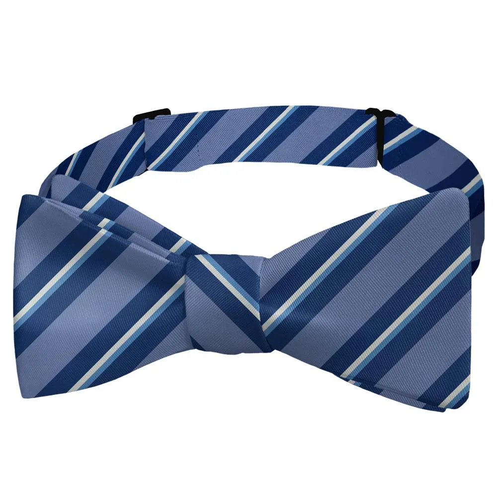 Salem Stripe Motif Bow Tie