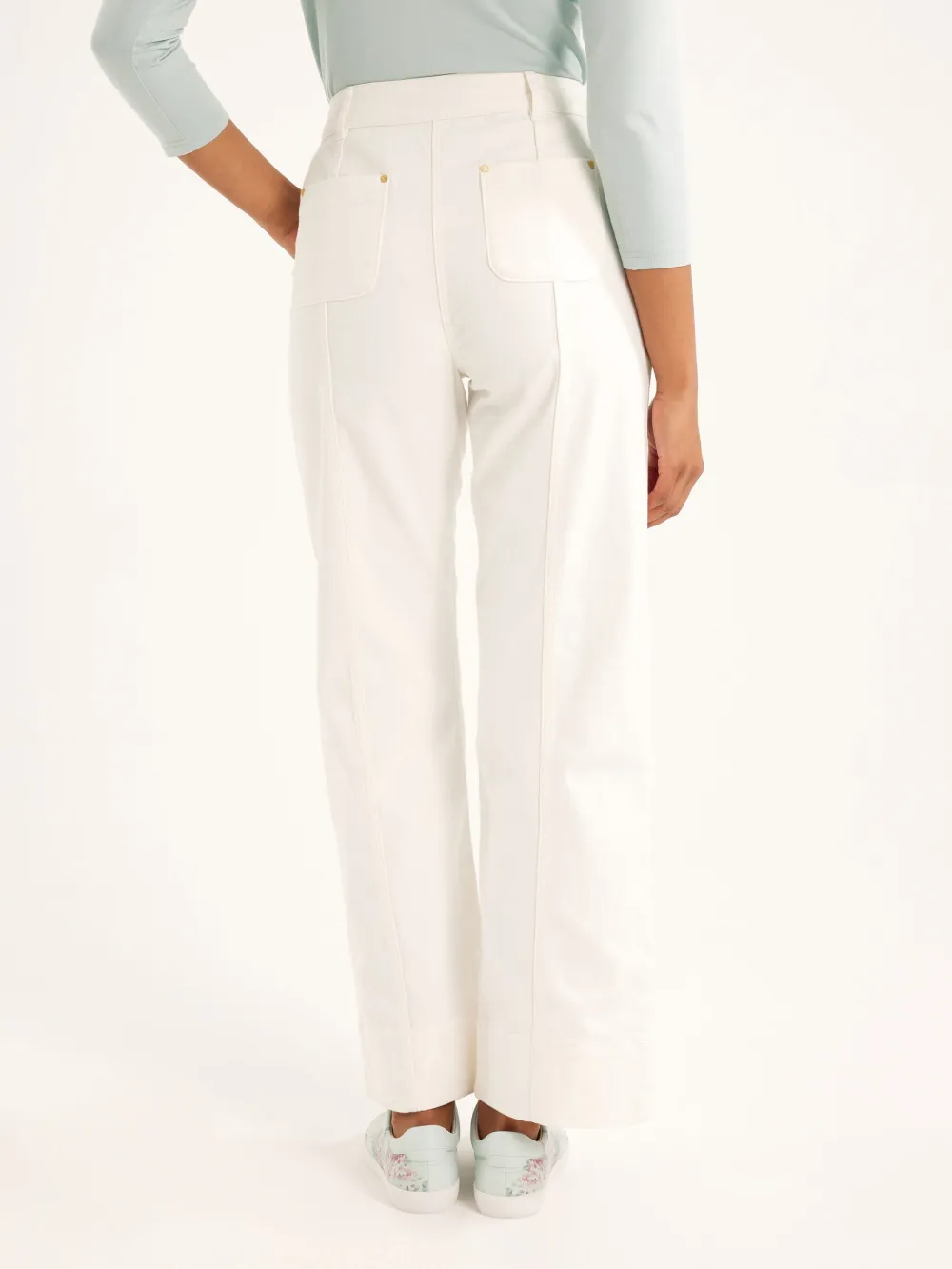 White High Rise Jean