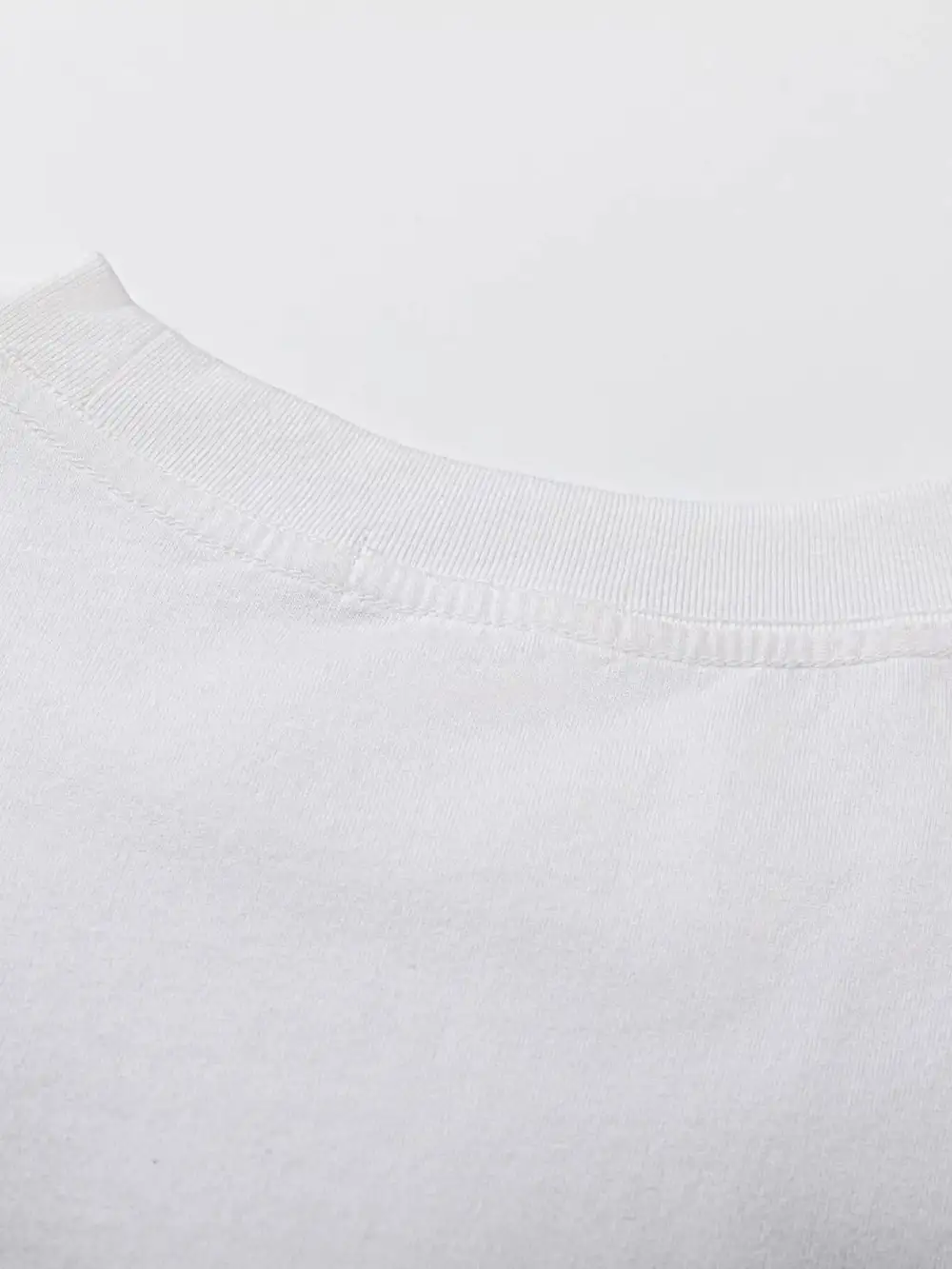 Textured Letter Graphic Crew Neck Short Sleeve Tee