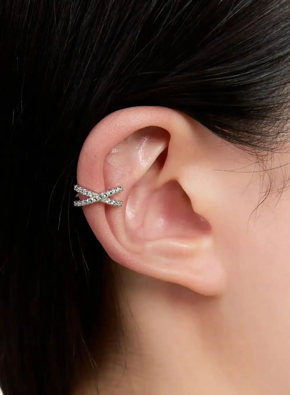 Cross Earcuff Earrings