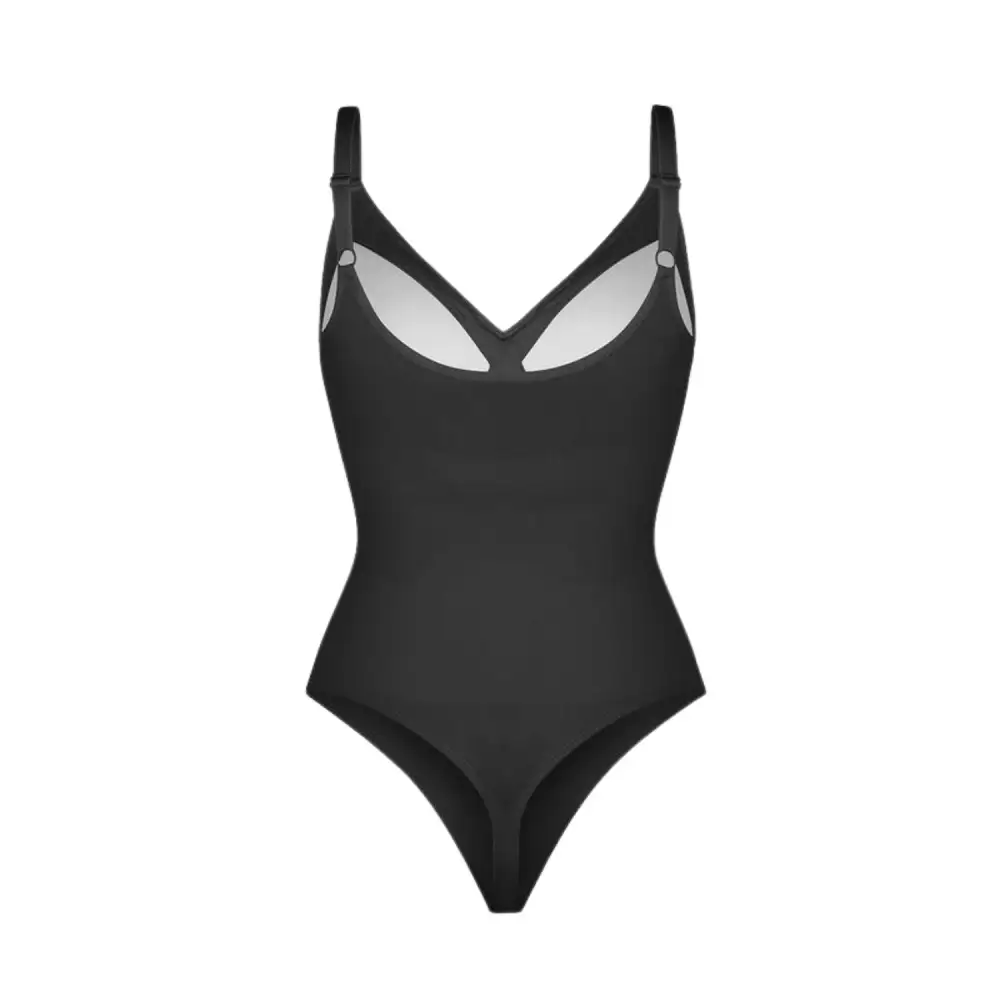 Braless Seamless Thong Shaping Bodysuit