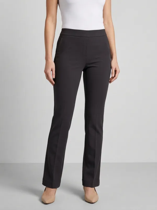 Stretch Slim-Fit Women's Stretch Mid-Rise Pants
