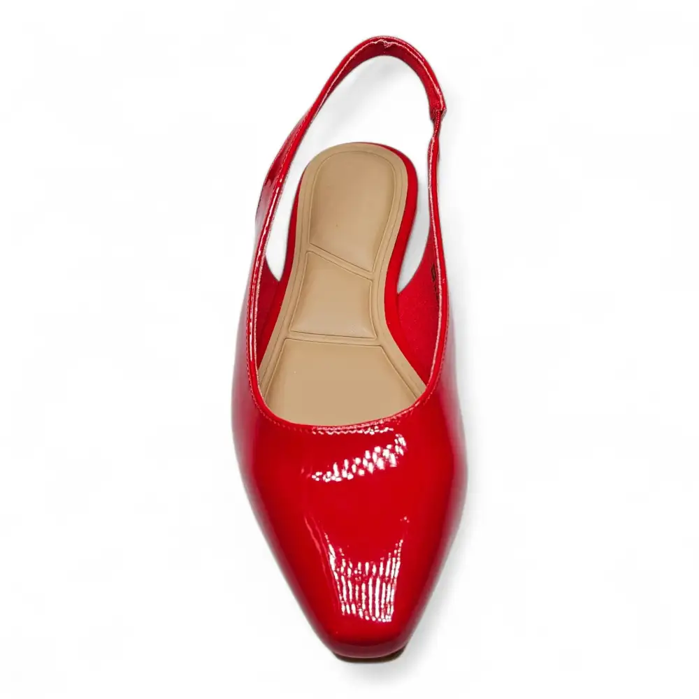 Nior Elegance Snip Toe Slingback Flat