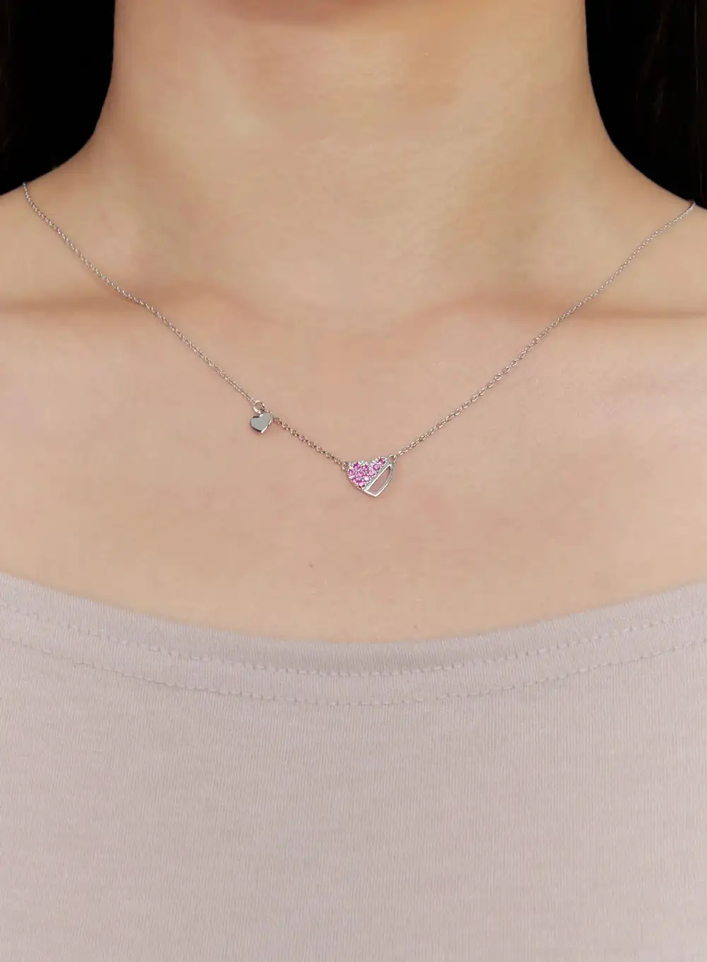 Chain Crystal Necklace
