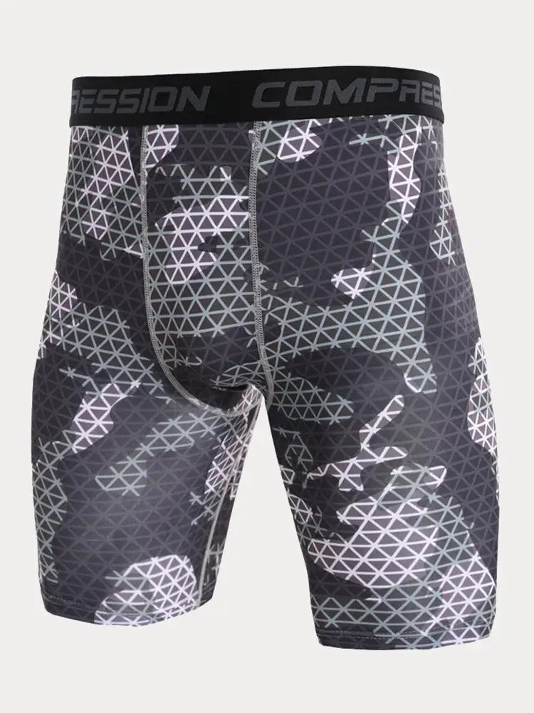 Camo Compression Training Shorts
