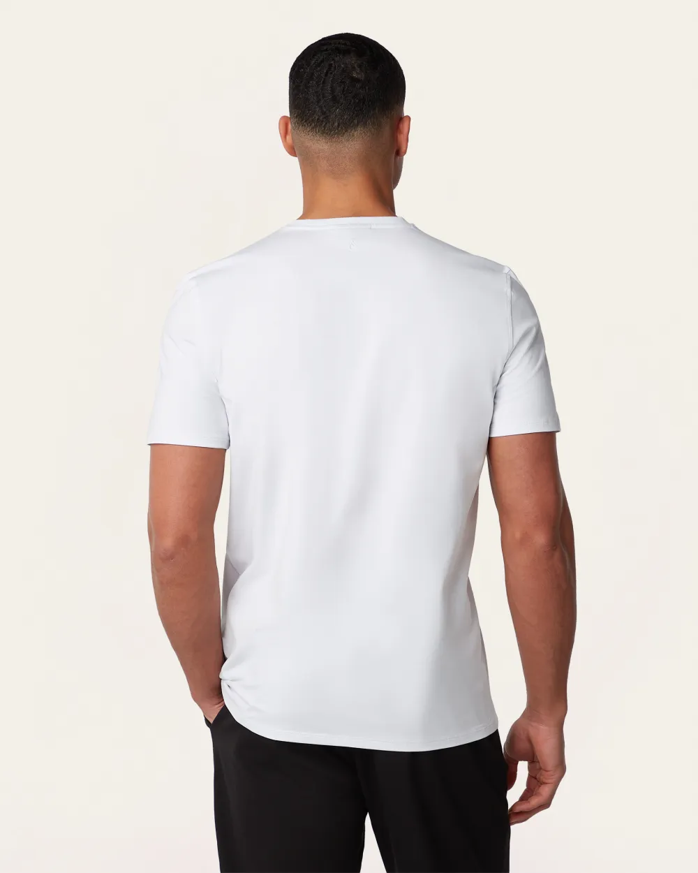 Refined Classic Fit Stretch Blend Round Neck T-Shirt