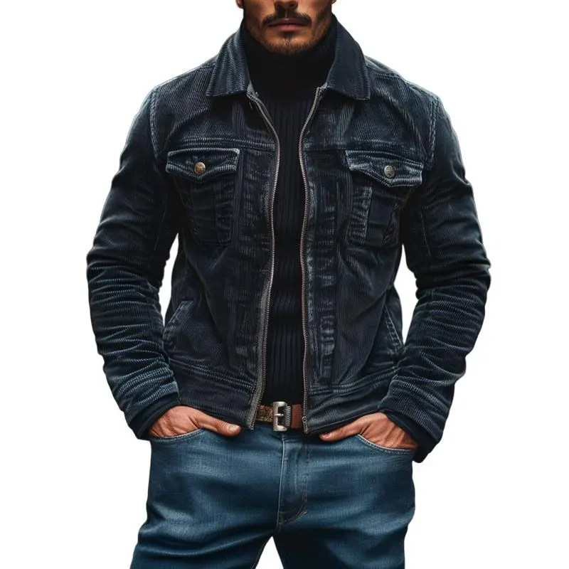 Slim Structured Utility Jacket