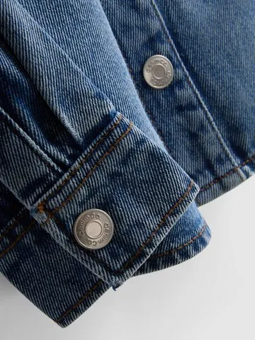 1-9yrs | Pure Cotton Long Sleeve Denim Shirt