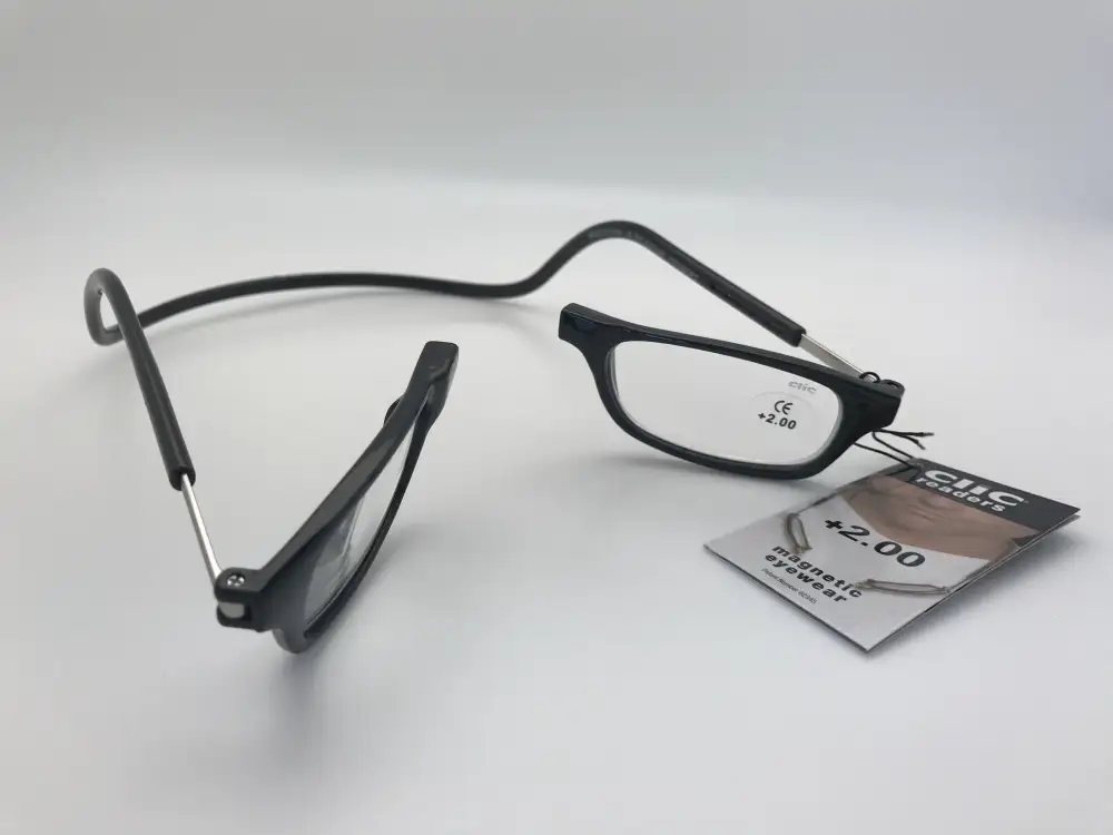Original Magnetic Front-Connect Reading Glasses - Black
