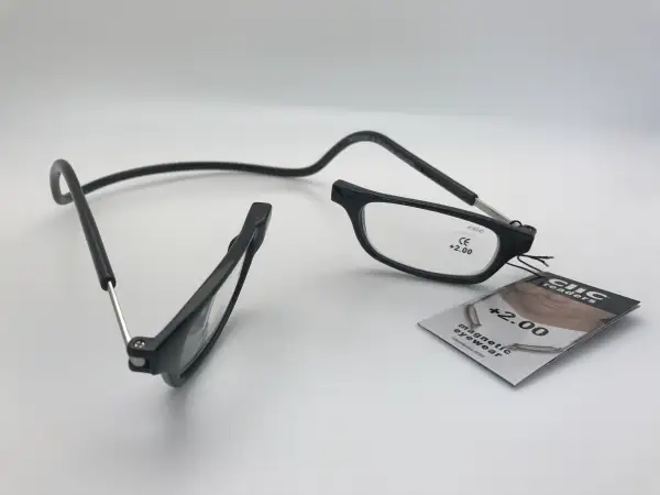 Original Magnetic Front-Connect Reading Glasses - Black