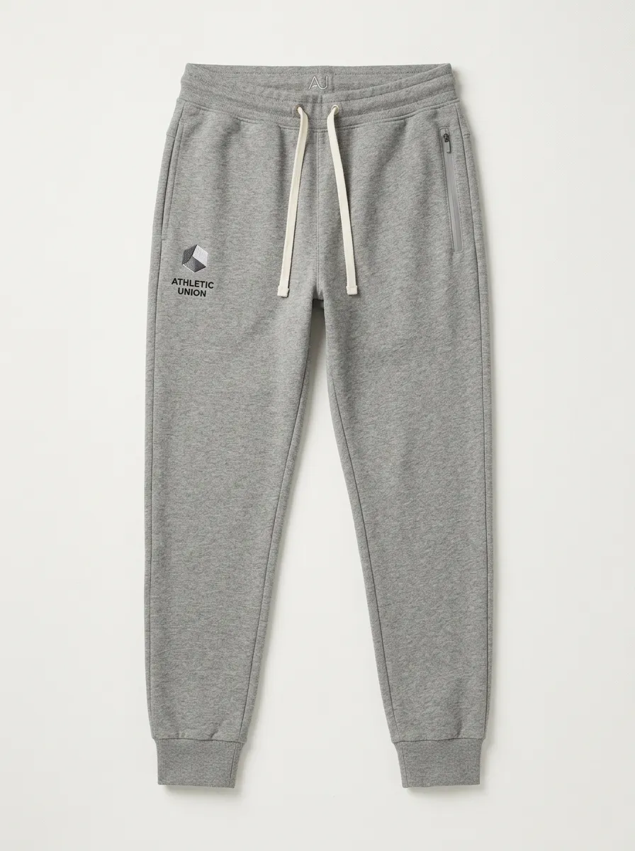 Streamlined Athletic Detail Men's Sweatpants