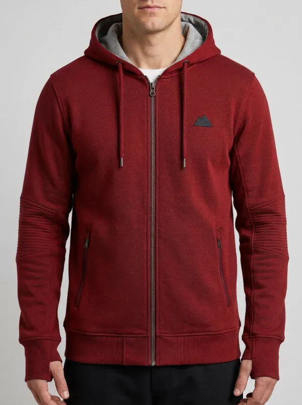 Men's Mountain Graphic Zip-Up Sports Jacket