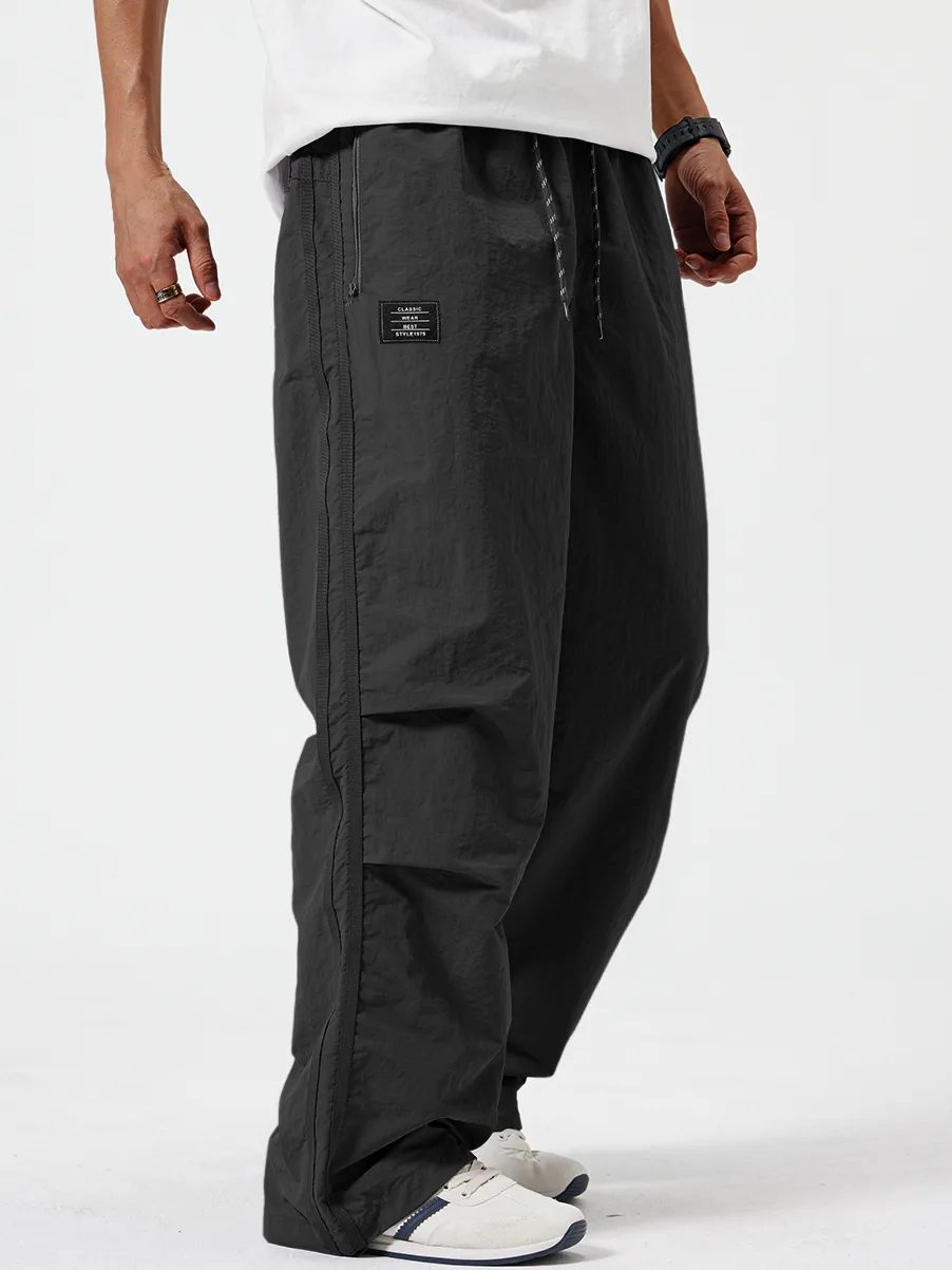 Pocket Seamed Detail Trousers