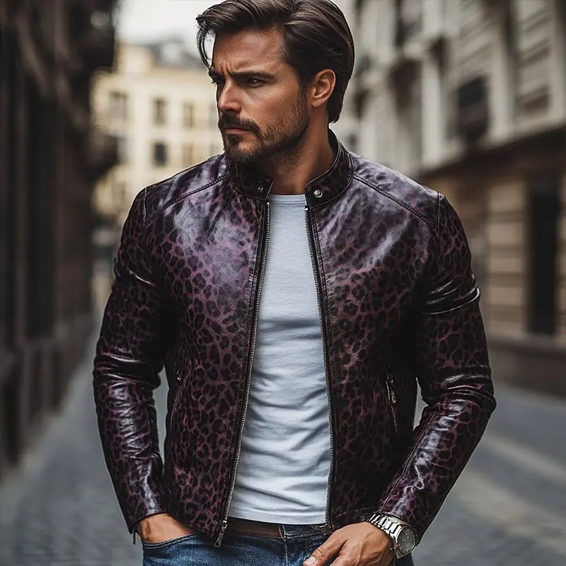 Leather Moto Jacket