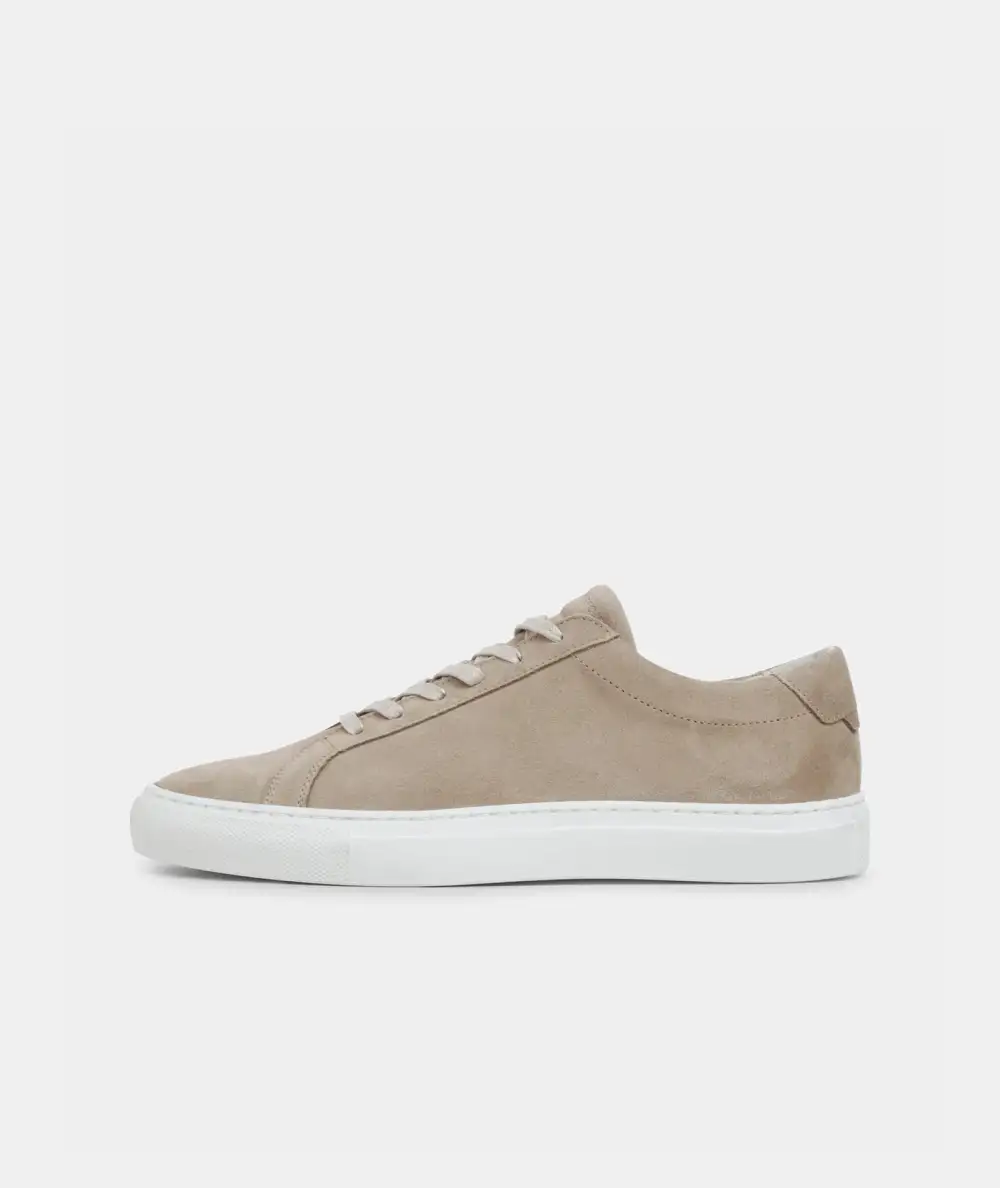 Everyday Minimal Casual Suede Sneakers
