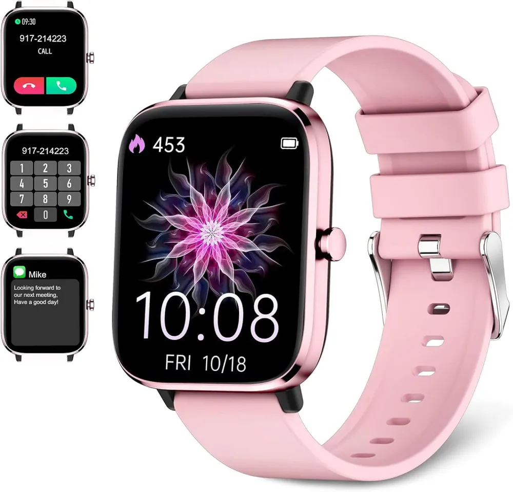 Smartwatch for Women - Call, Fitness Tracker, Heart Rate & Sleep Monitor, 1.69
