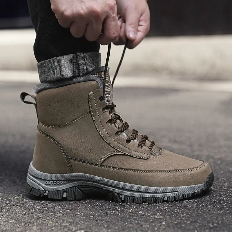 Men's Soft Insole Trail Boots