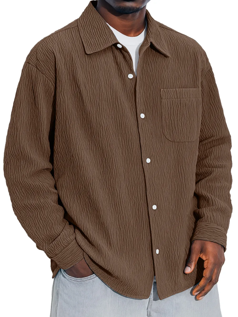 Everyday Long Sleeve Pocket Shirt